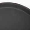 Picture of Olympia Kristallon Fibreglass Round Non-Slip Tray Black 356mm - J846