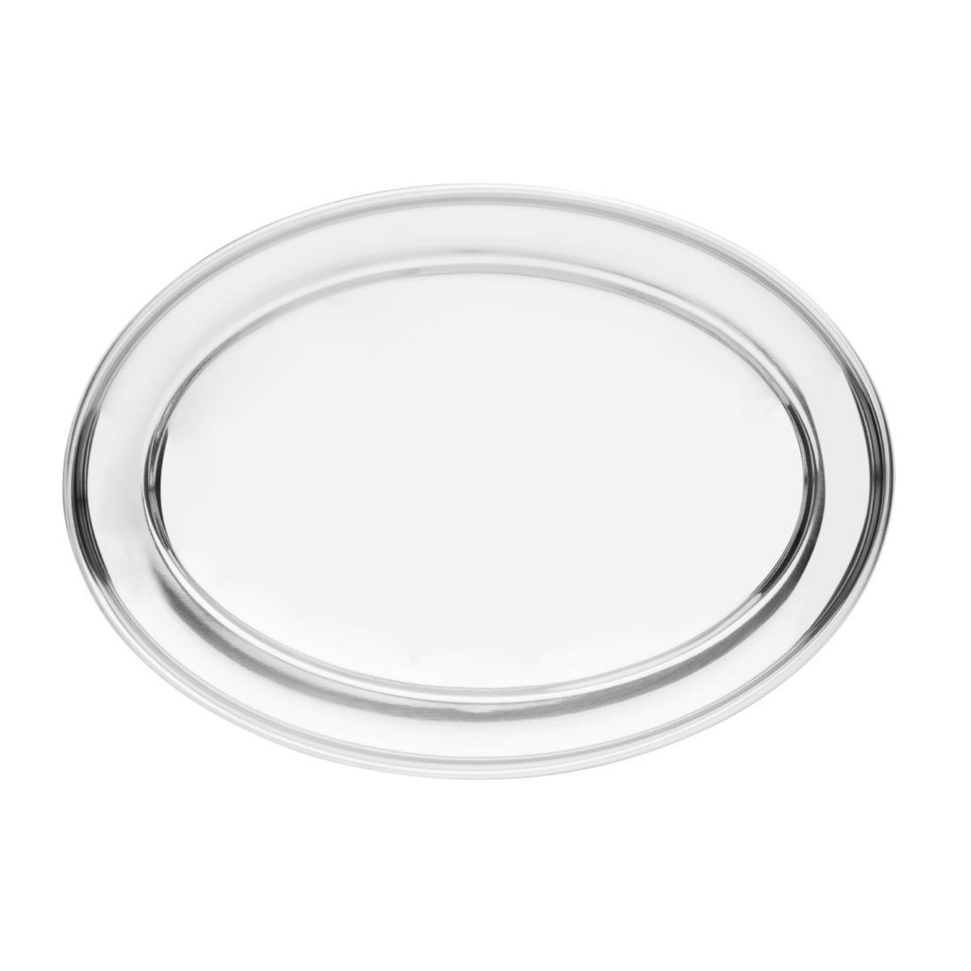 Picture of Olympia Stainless Steel Oval Serving Tray 350mm - K364
