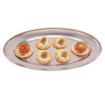 Picture of Olympia Stainless Steel Oval Serving Tray 350mm - K364