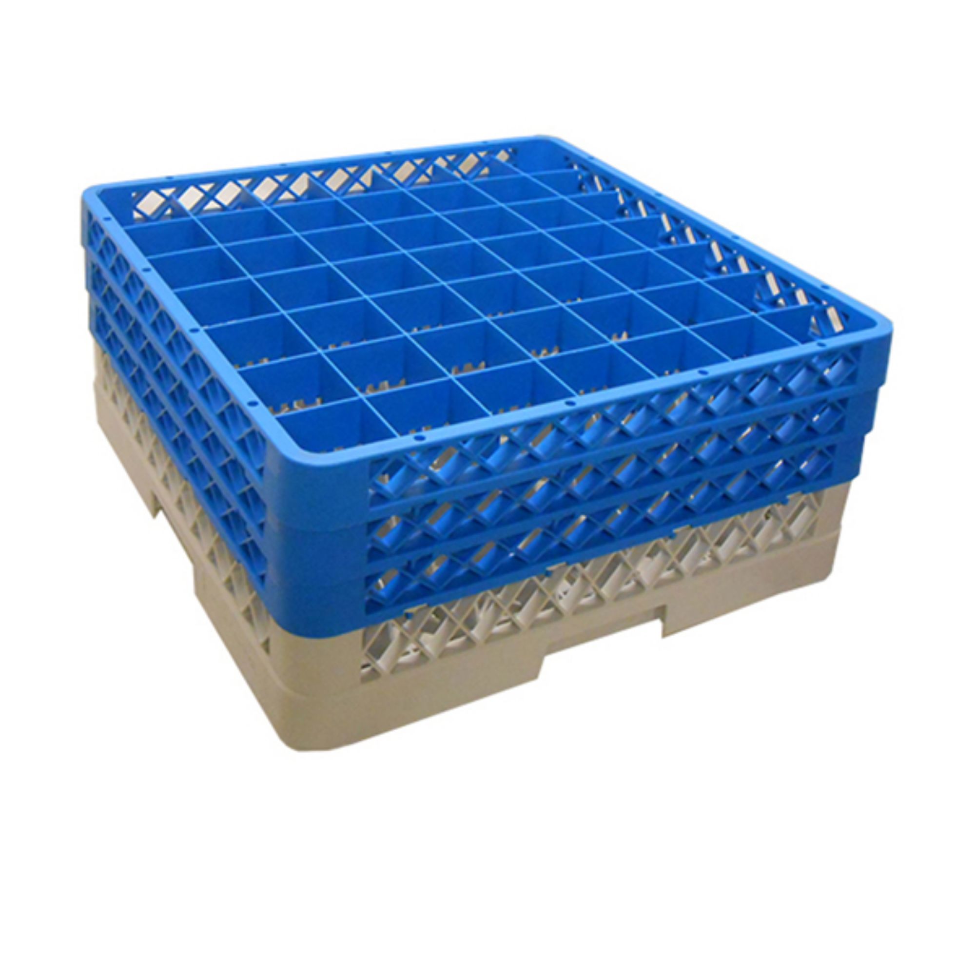 Picture of Genware 49 Comp Glass Rack With 3 Extenders - GR49-3