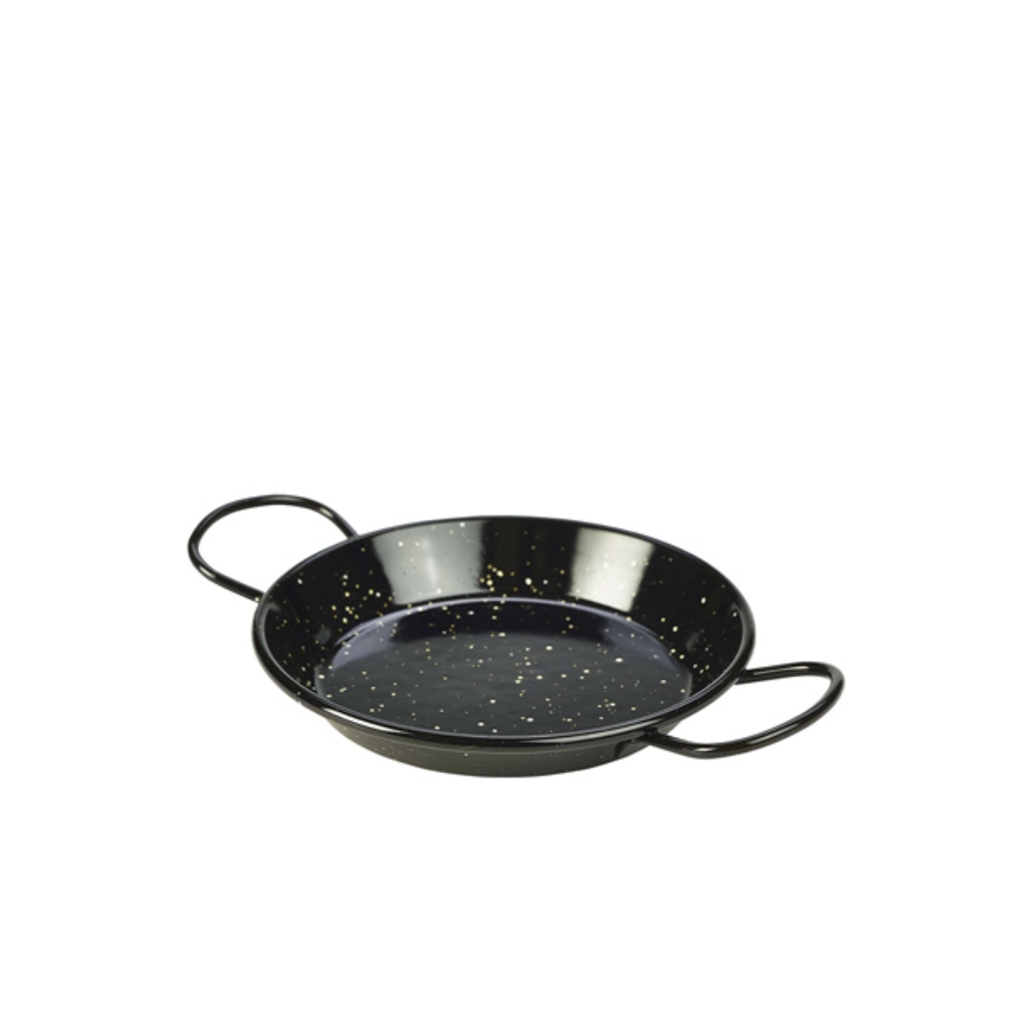 Picture of Black Enamel Miniature Paella Pan 15cm - E0215