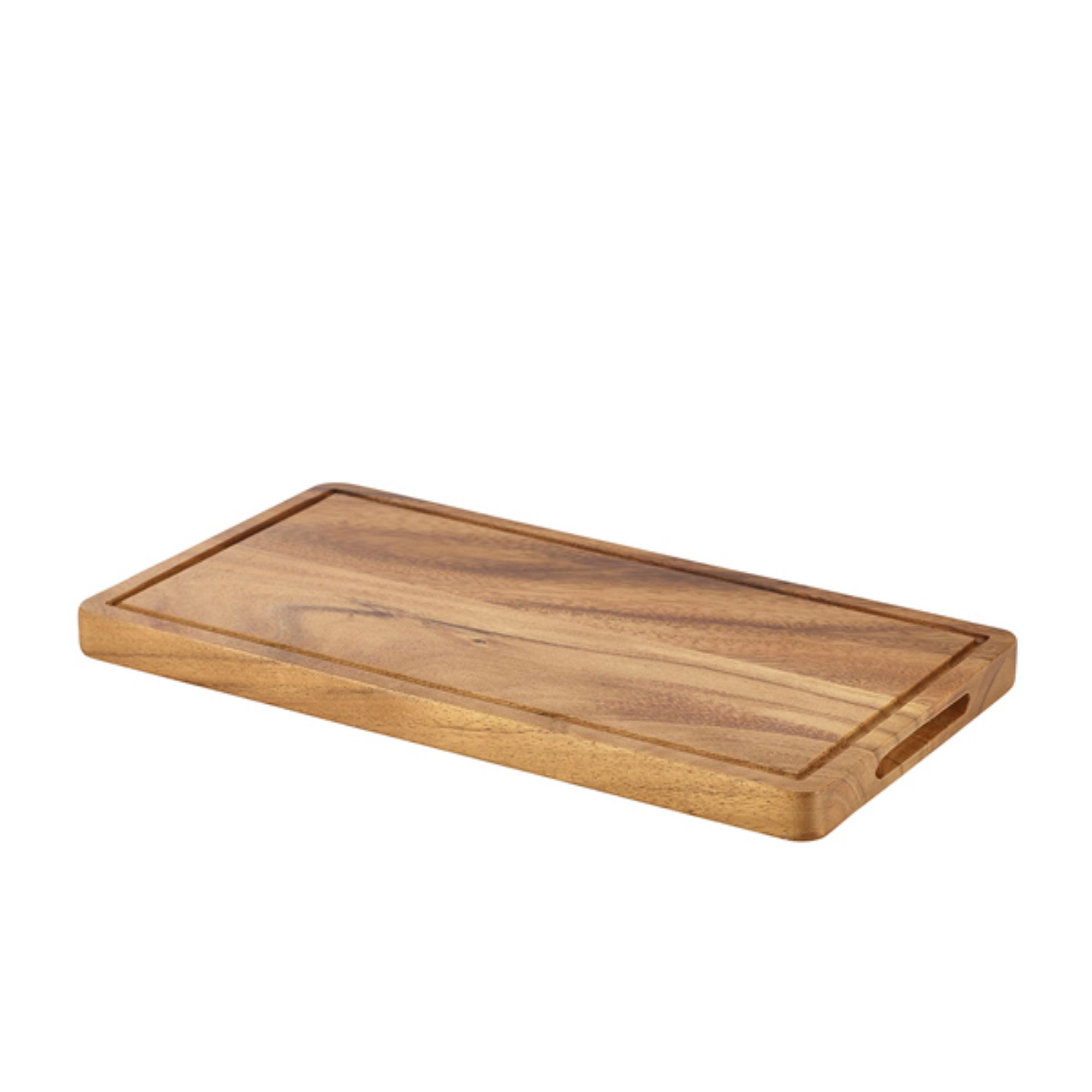 Picture of Genware Acacia Wood Serving Board GN 1/3 - WSB3217