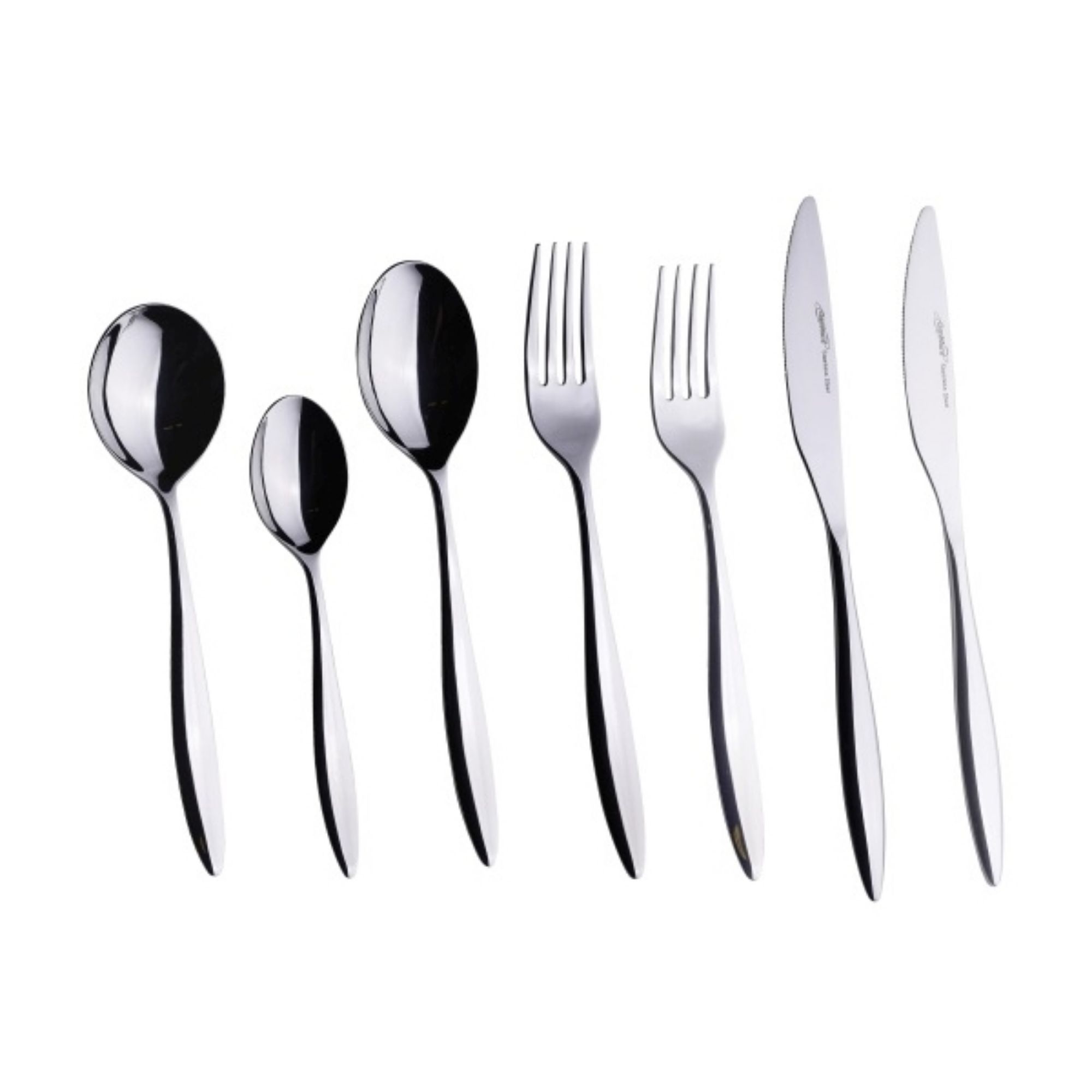 Picture of Teardrop Pattern 7Pcs Sample Cutlery Set - 7PCS-TEARDROP