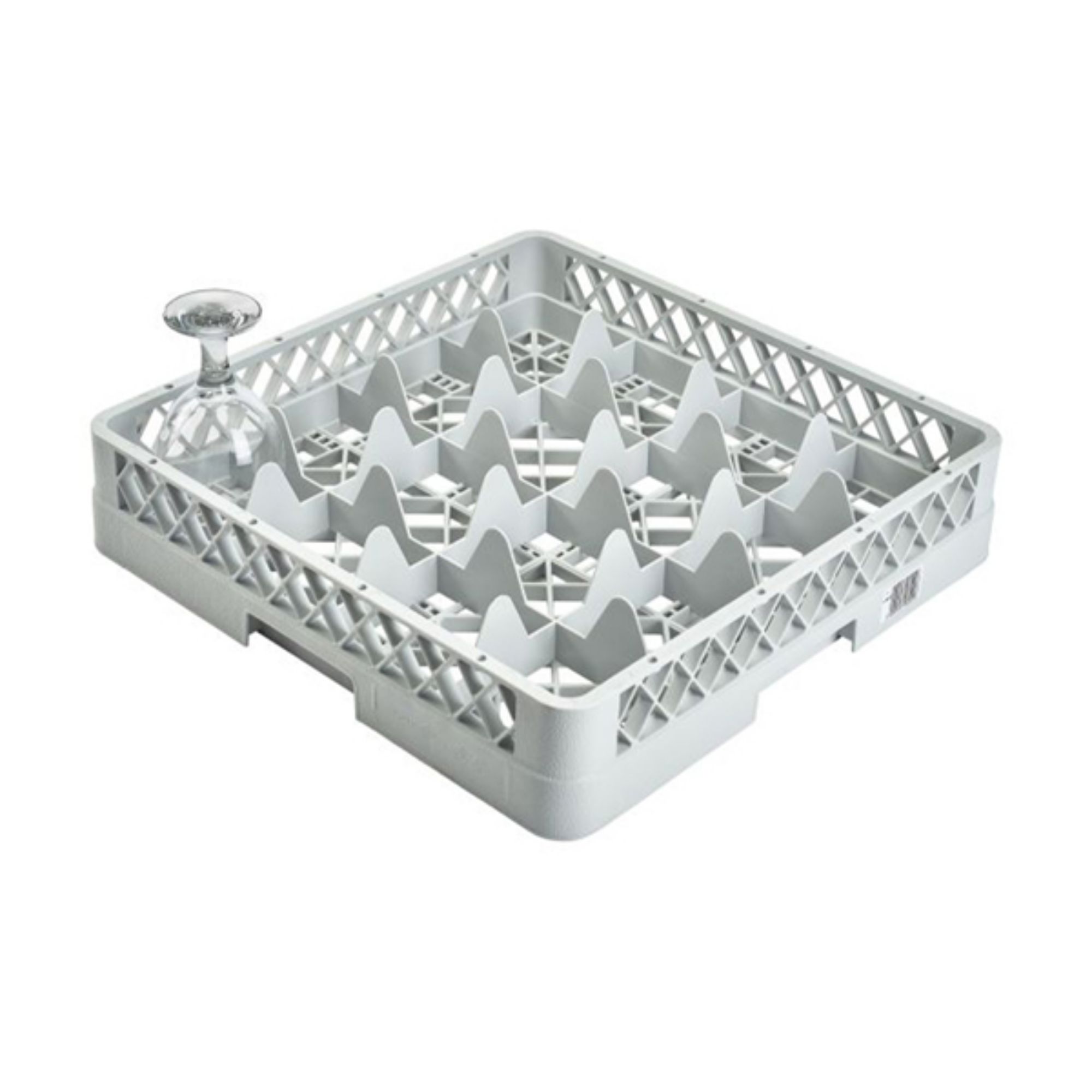 Picture of Genware 16 Compartment Glass Rack - GR16
