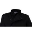 Picture of Whites Ladies Fitted Chef Jacket Black Size L - BA110-L