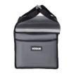 Picture of Vogue Insulated Folding Delivery Bag Grey 380x305x380mm - FR225