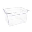 Picture of Vogue Polycarbonate 1/2 Gastronorm Container 200mm Clear - U231