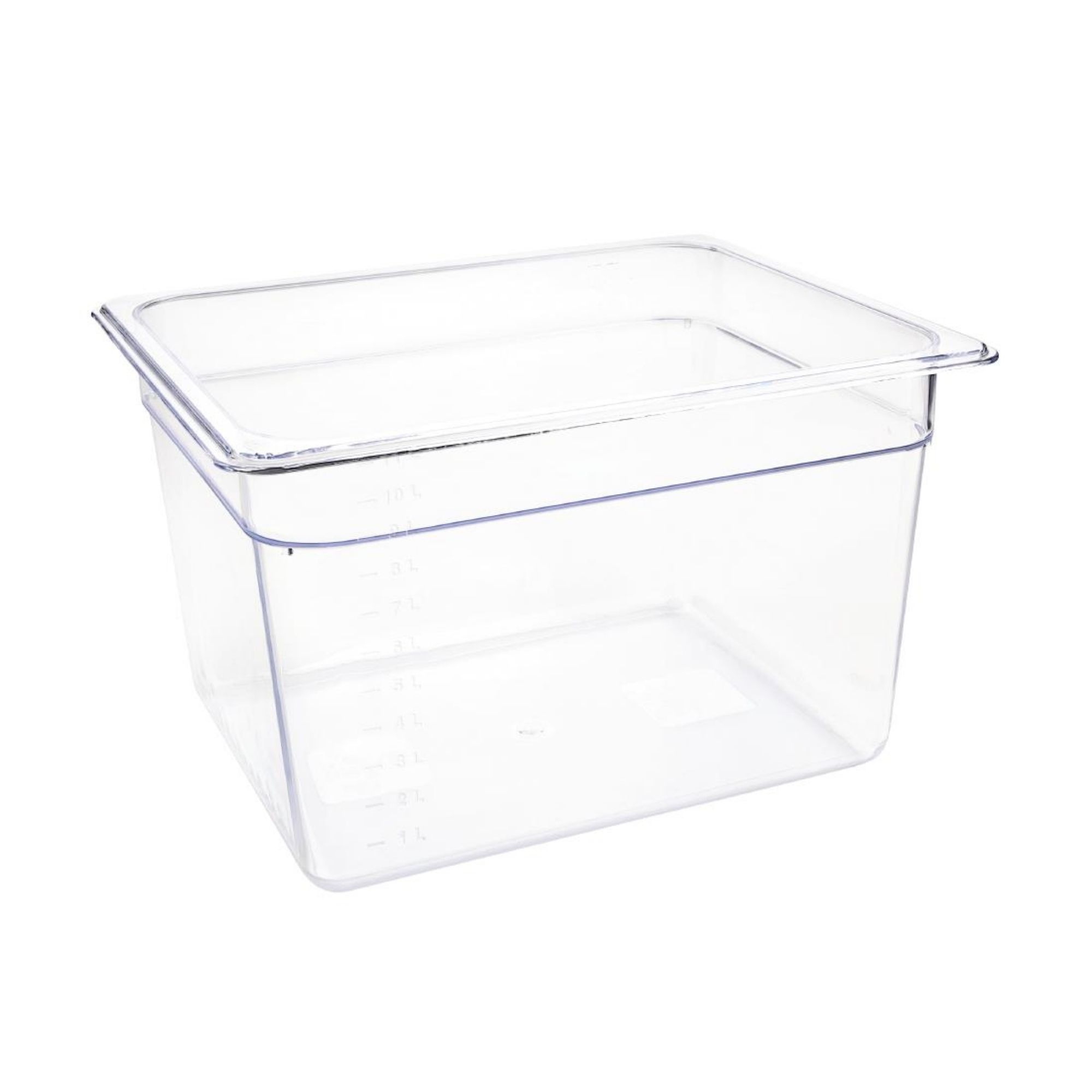 Picture of Vogue Polycarbonate 1/2 Gastronorm Container 200mm Clear - U231