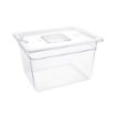 Picture of Vogue Polycarbonate 1/2 Gastronorm Container 200mm Clear - U231