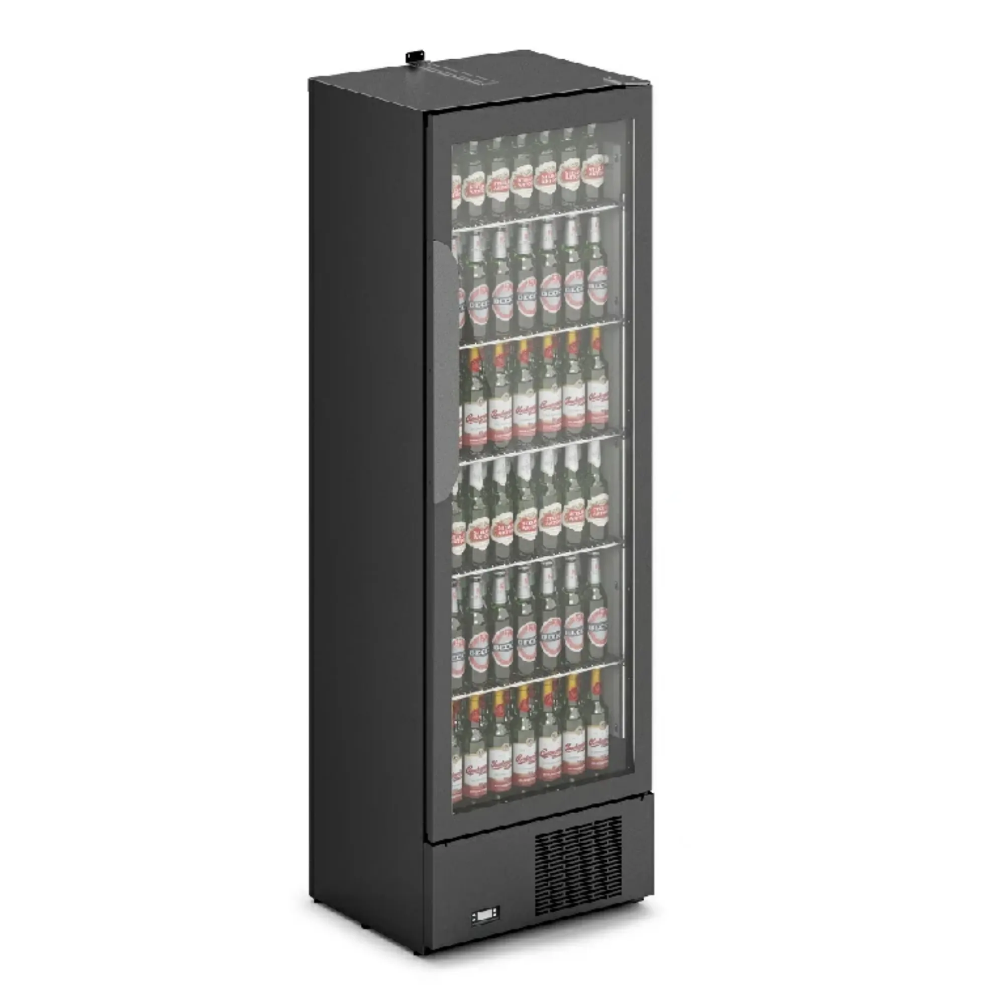 Picture of F77/560/B - IMC Mistral TC60 Bottle Cooler Glass Door - Black Painted - F77/560/B