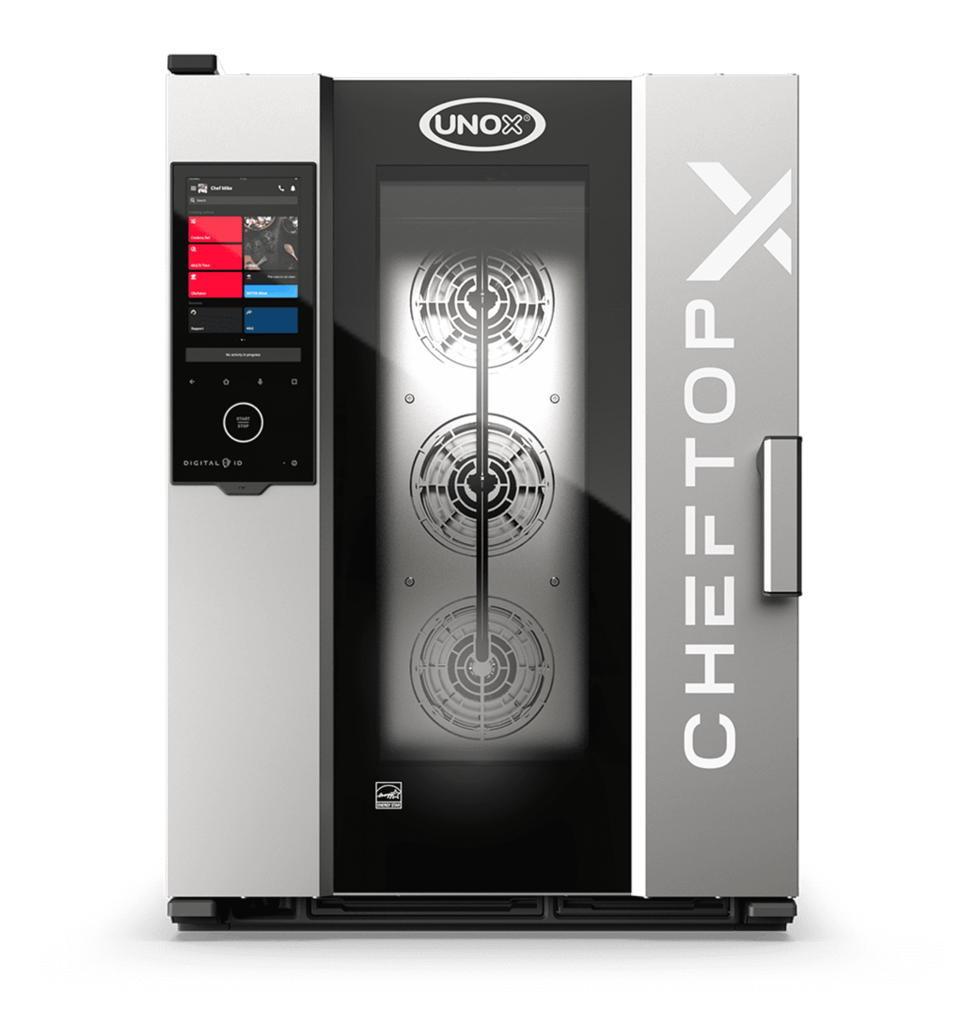 Picture of Unox CHEFTOP-X™ Digital.ID™ XEDA-1011-GXRS-ET Gas (10xGN1/1) - XEDA-1011-GXRS-ET