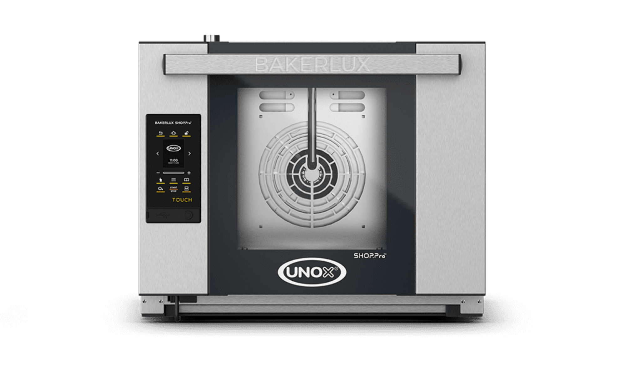 Picture of Unox BAKERLUX SHOP.Pro™ TOUCH XEFR-04HS-ETDV Electric (4xGN) - XEFR-04HS-ETDV
