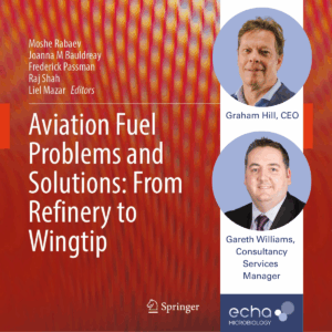 Aviation Fuel Problems and Solutions. ECHA Microbiology has contributed to a chapter in a recently published book