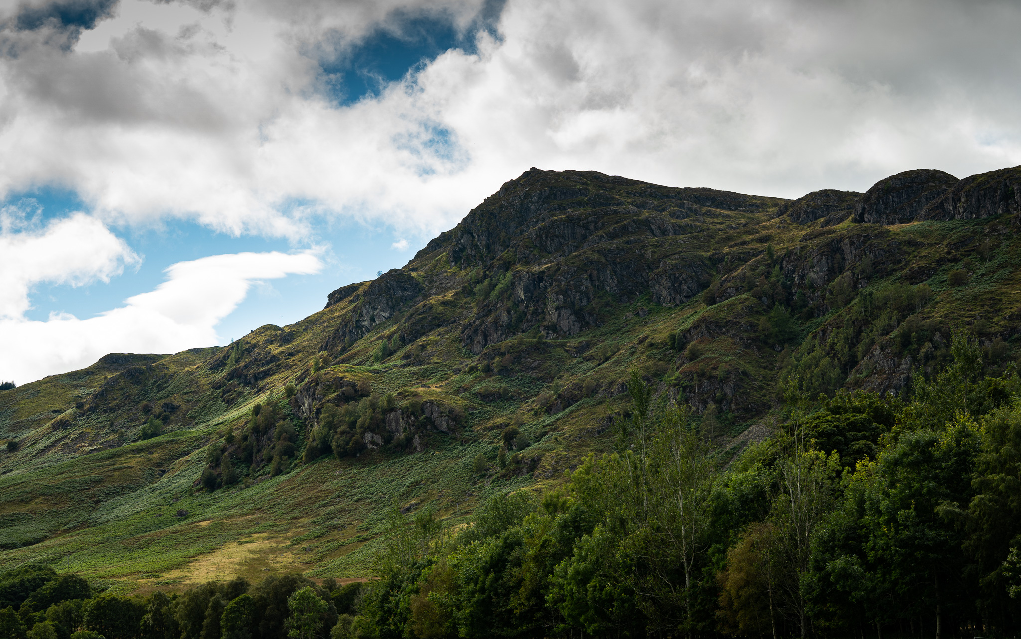 Some fairly stunning views from the car park at the start of Ben Chonzie