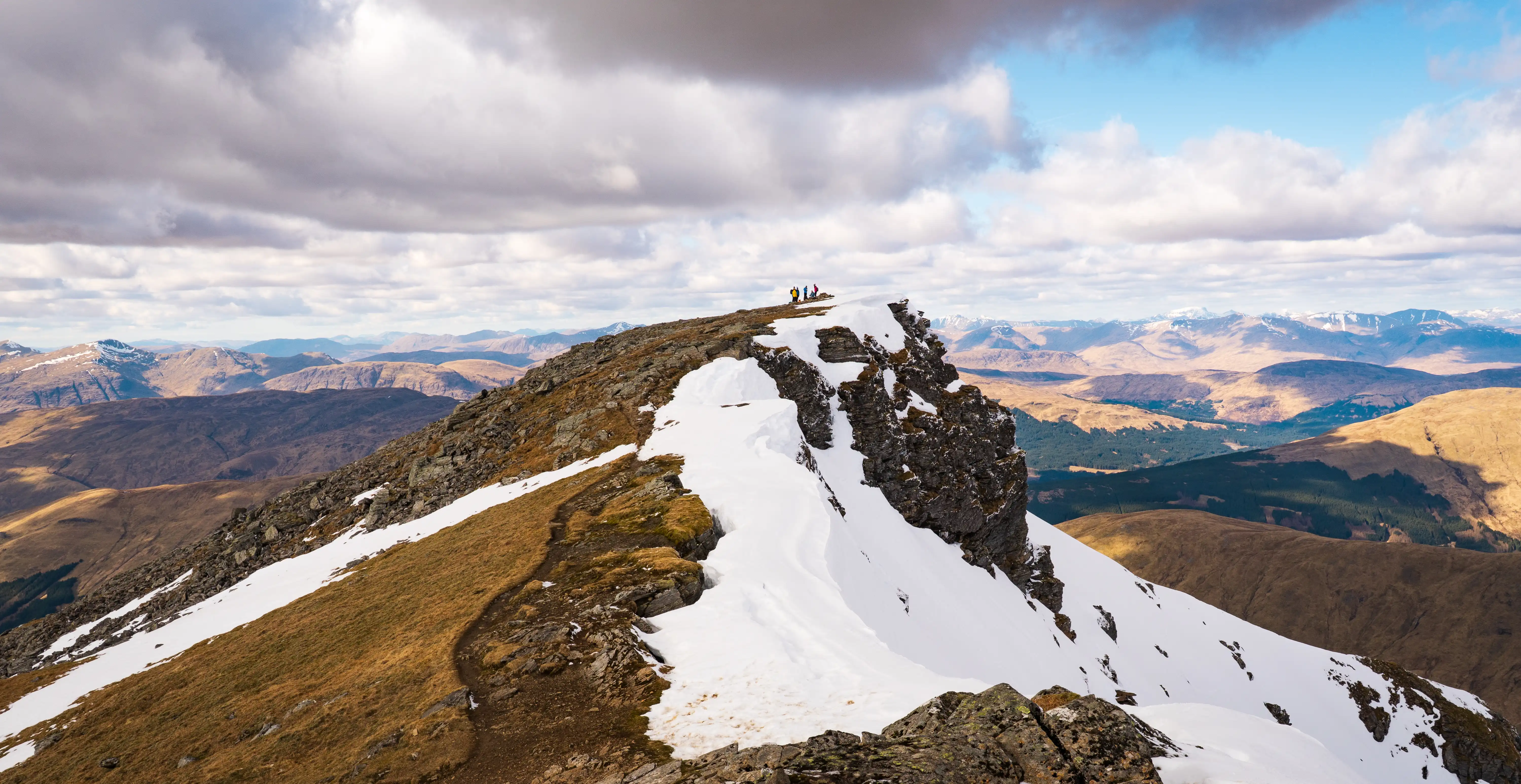Hiking Ben Lui Munro in Loch Lomond to Loch Tay, Scotland