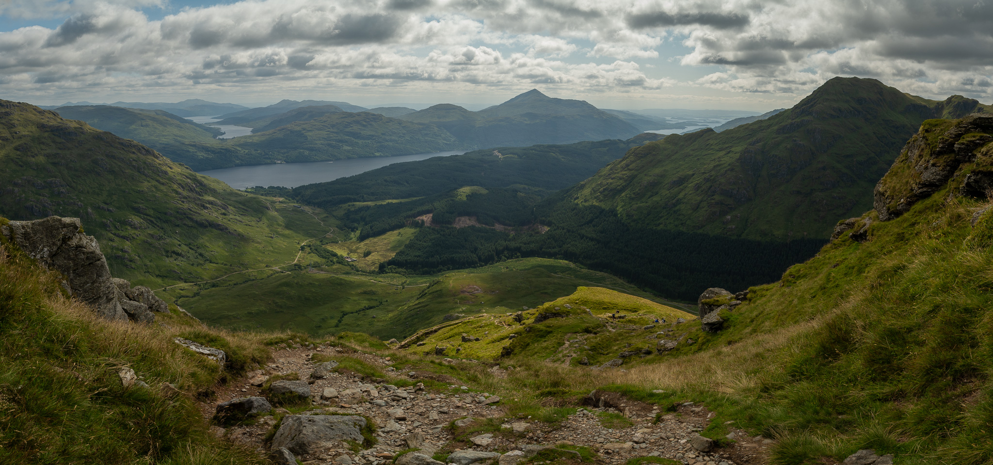 The higher up you get, the more impressive the view!