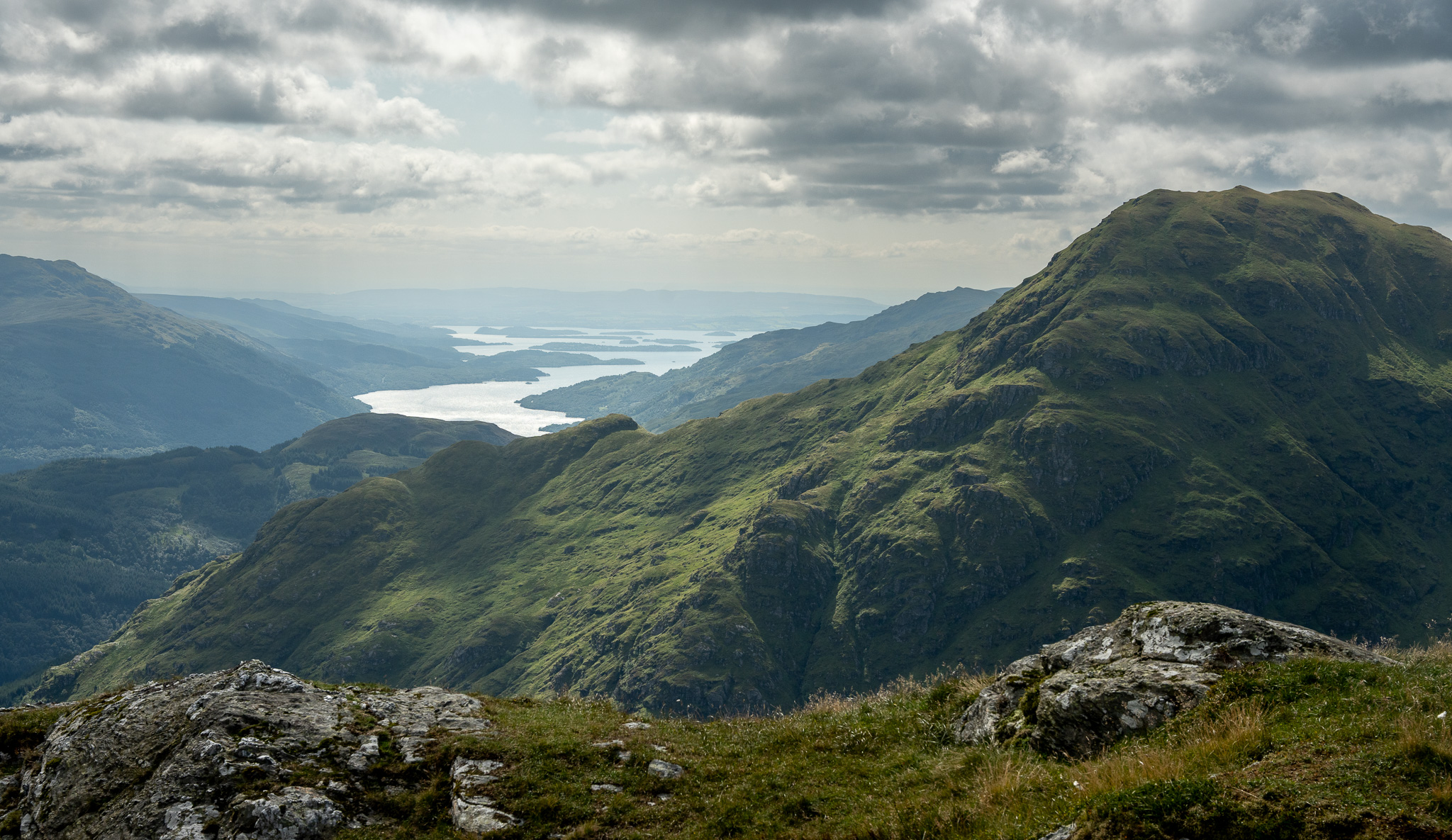 A' Chrois with Loch Lomond in the background