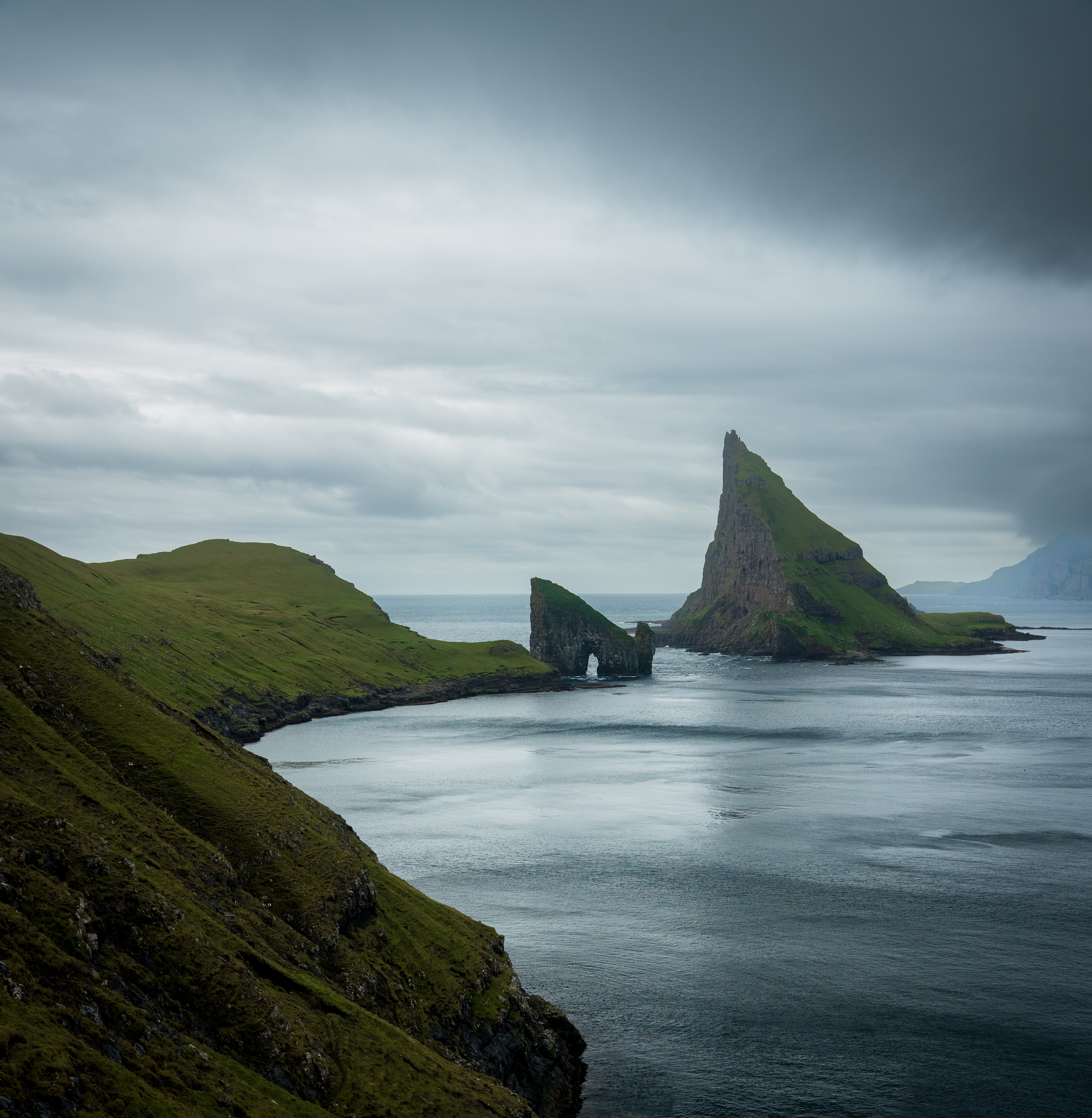 Some of the views of the stacks from the path