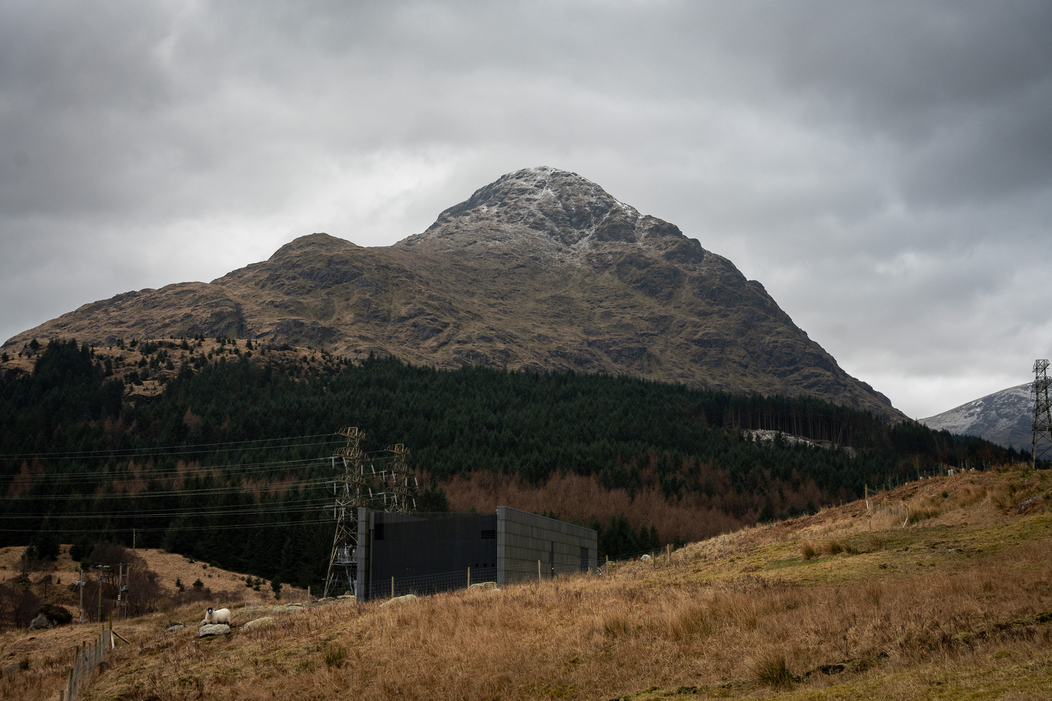 Glen Loin and Coiregrograin Circuit From Inveruglas