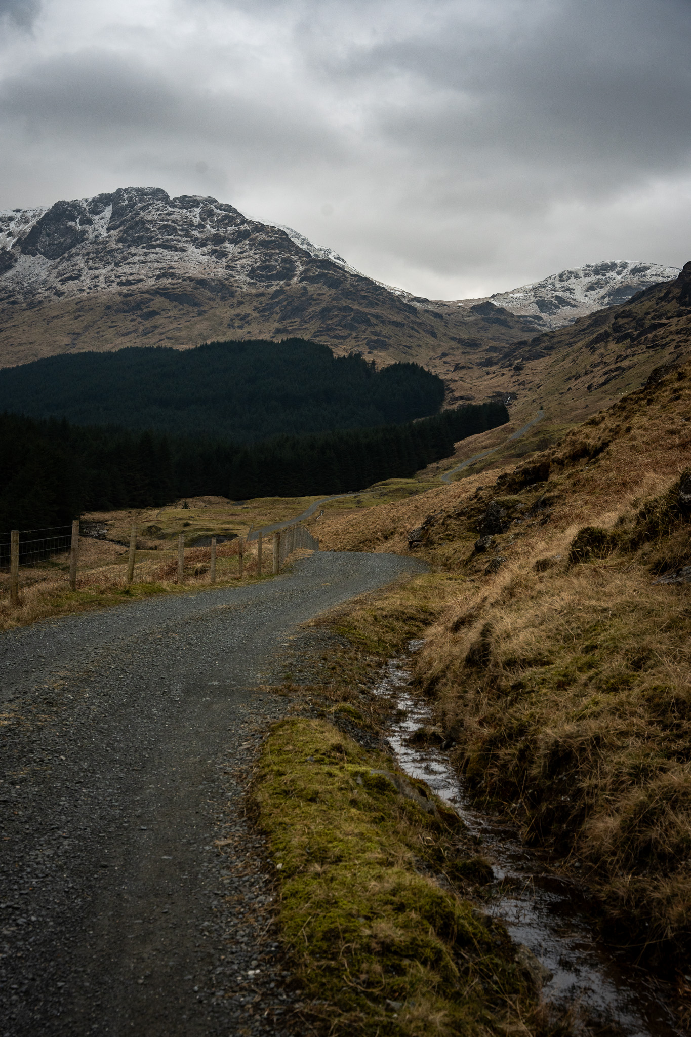 Glen Loin and Coiregrograin Circuit From Inveruglas