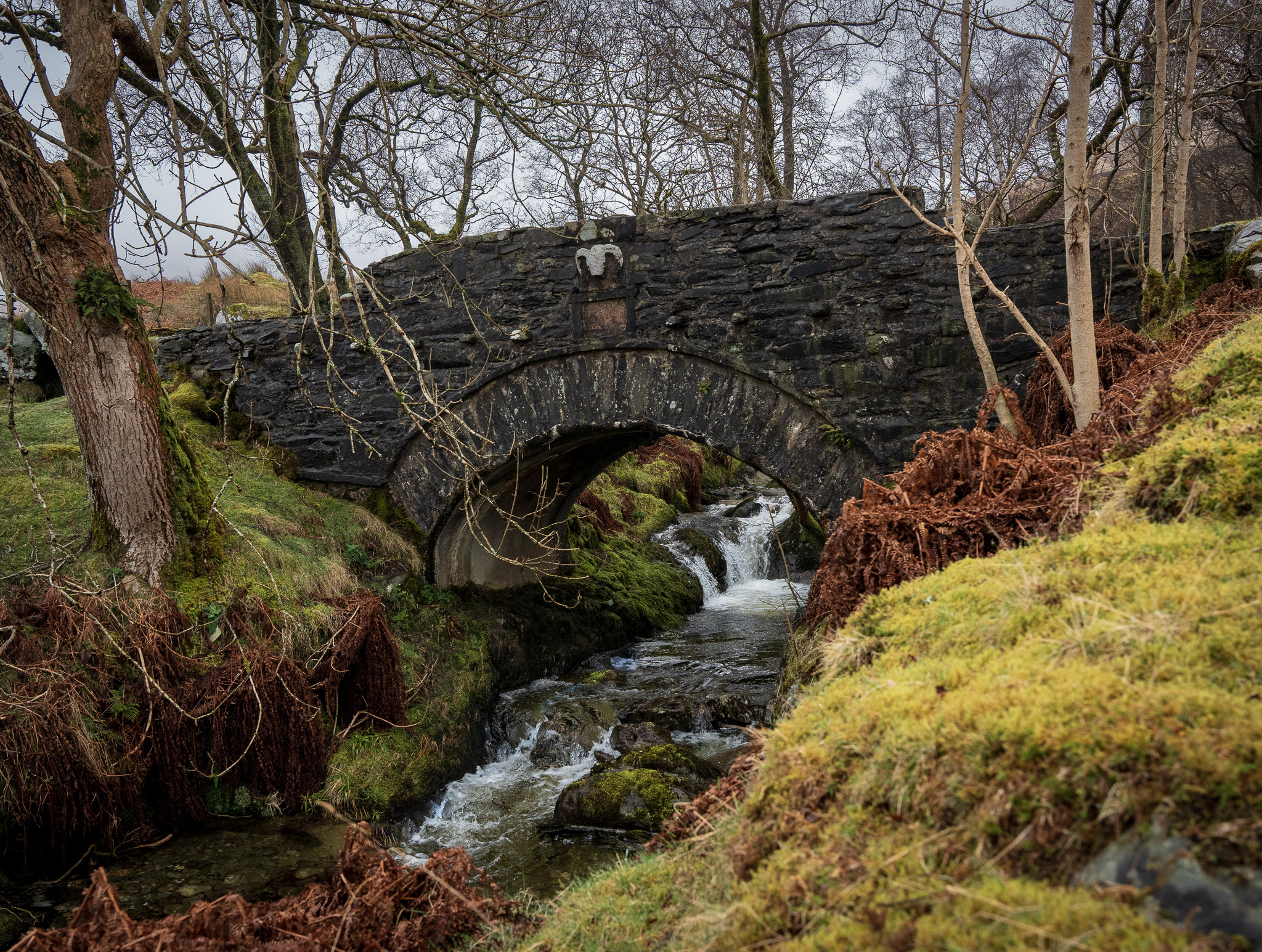 The bridge on the road in Glen Luss