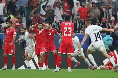 أهداف مباراة فلسطين وتونس الثاني