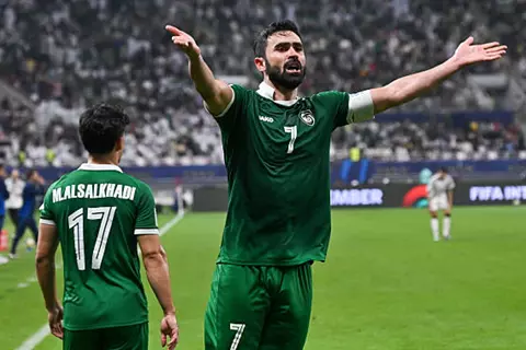 أهداف مباراة سوريا وقطر