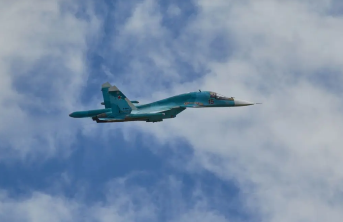 su-34 fighter jet image