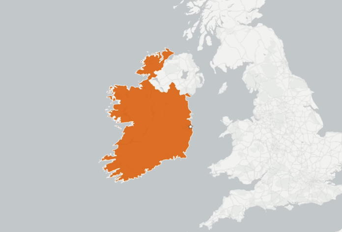 Ireland map
