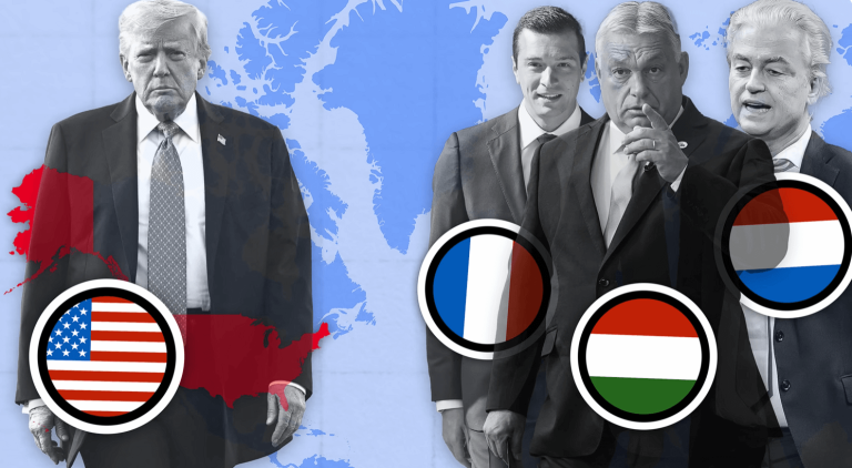Stany Zjednoczone tracą poparcie europejskich populistów prawicowych.