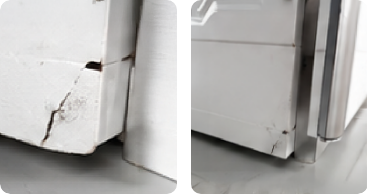 Fault or damaga photo example
