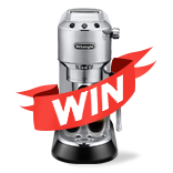 Delonghi Espresso Coffee Maker giveaway!