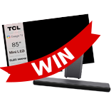 TCL TV and Sound Bar Bundle giveaway!