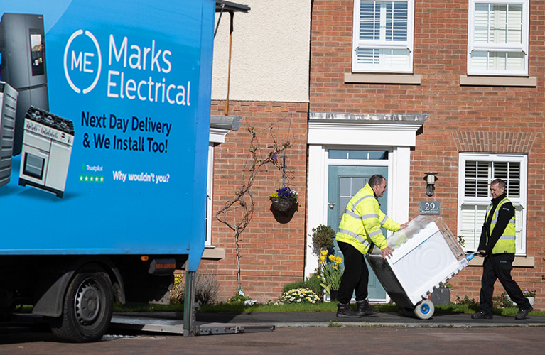 Delivery service banner