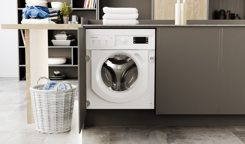 Integrated washing machines