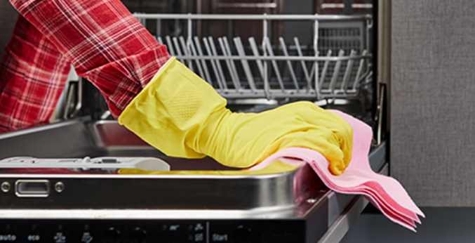 How to clean a dishwasher