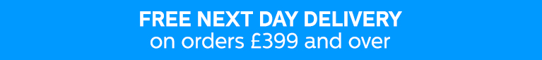 Free Next Day Delivery on orders over &pound;400