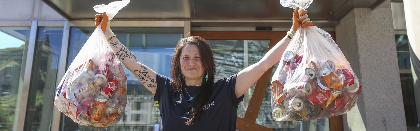 Deposit return scheme countdown begins - Scottish Parliament, Holyrood