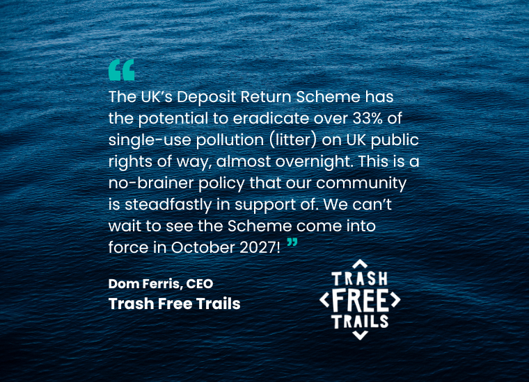 Trash Free Trails DRS Quote