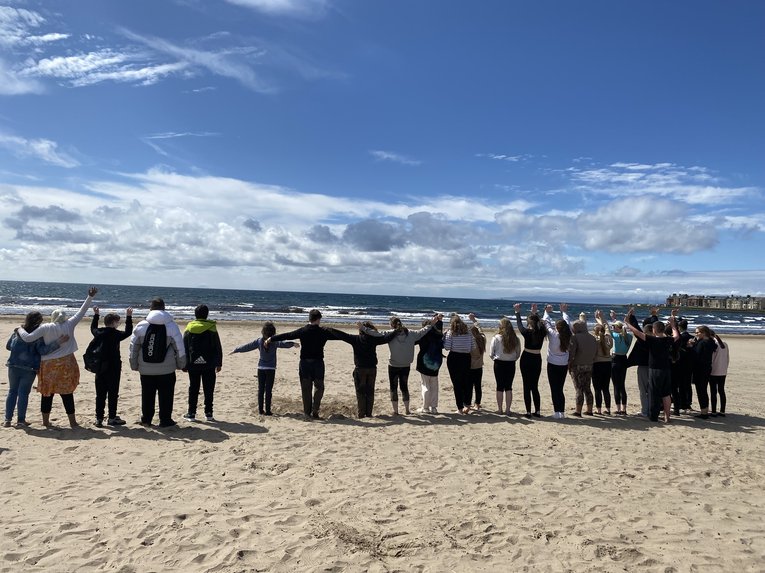 Govan High School Troon Beach -Kirsty Crawford
