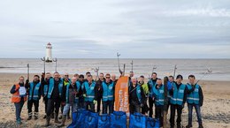 Beach clean talacre