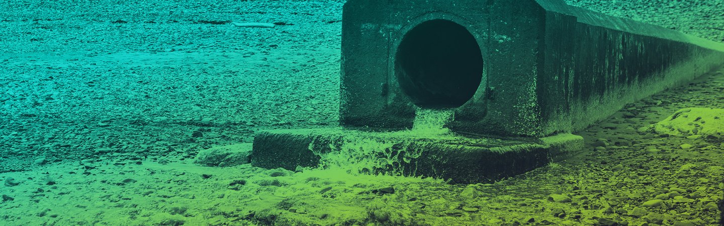 Sewage-free seas header