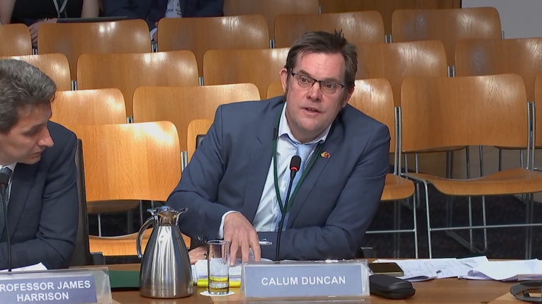 Calum Duncan at Rural Affairs and Islands Committee