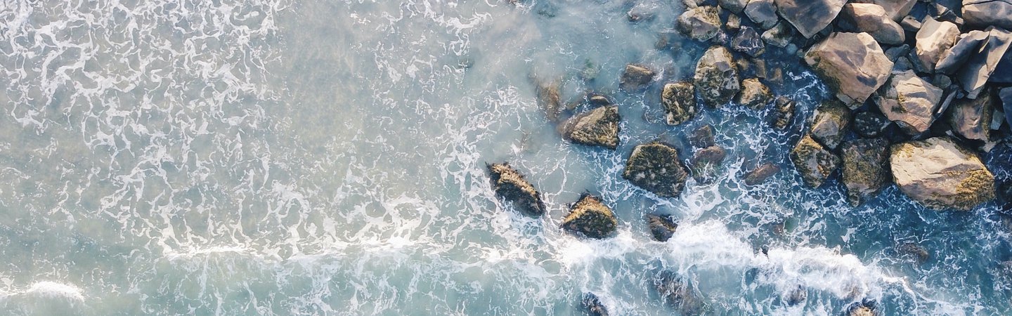 Aerial sea photo Ruth Troughton