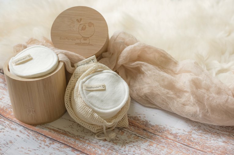 Sustainable bathroom face pads