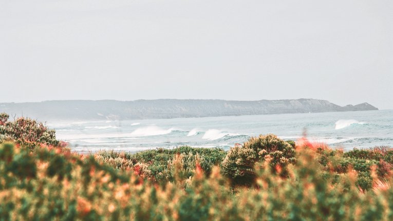 Autumn beach