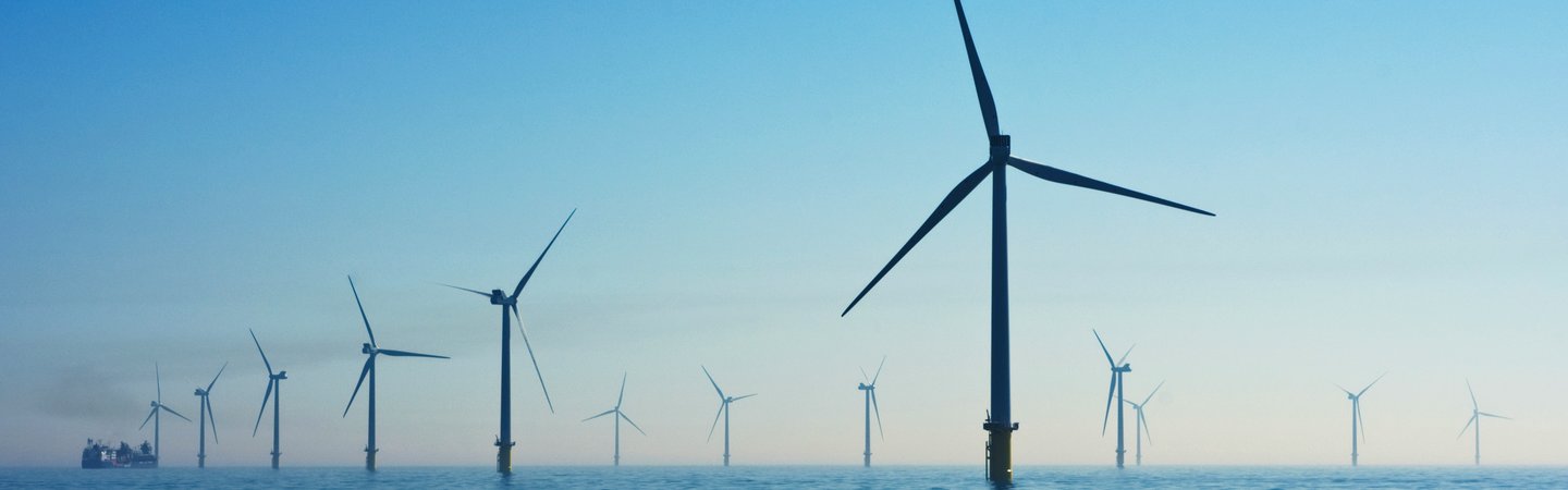 Wind turbines in water
