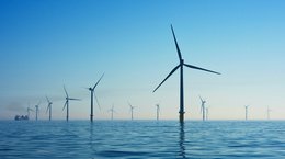 Wind turbines in water