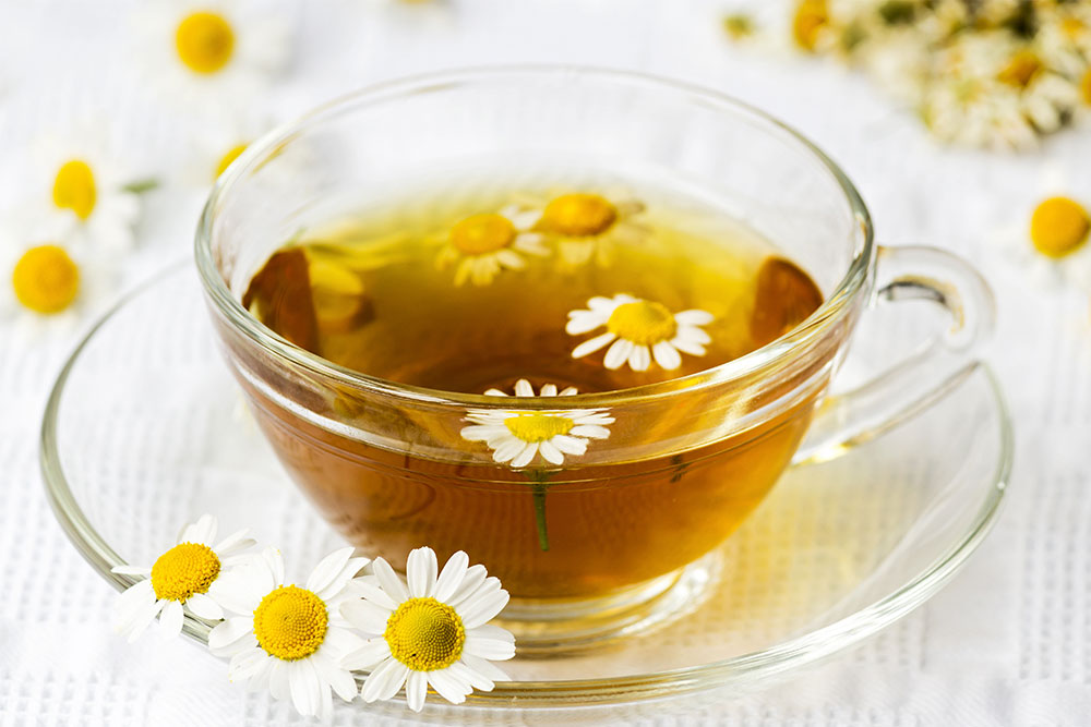 Camomile tea