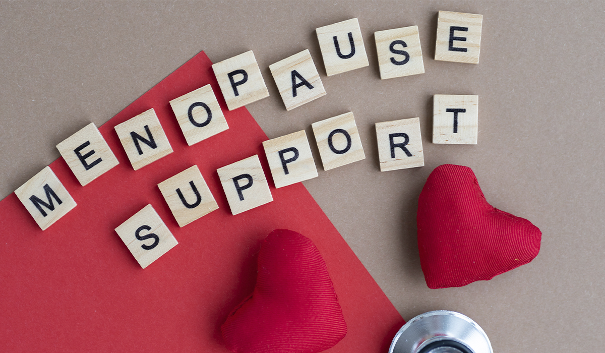 Hormonal changes change where fat is stored in the body